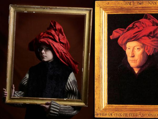 Jan Van Eyck_L'Homme au turban rouge